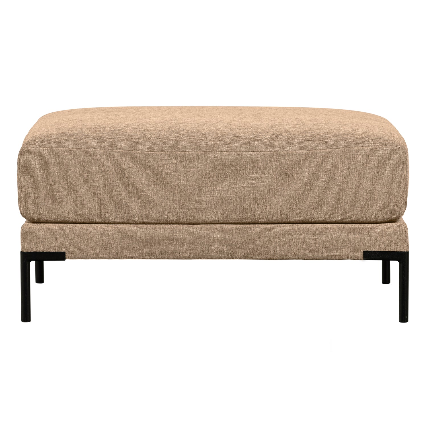 vtwonen Couple Poef - Polyester - Butter Melange - 44x50x100