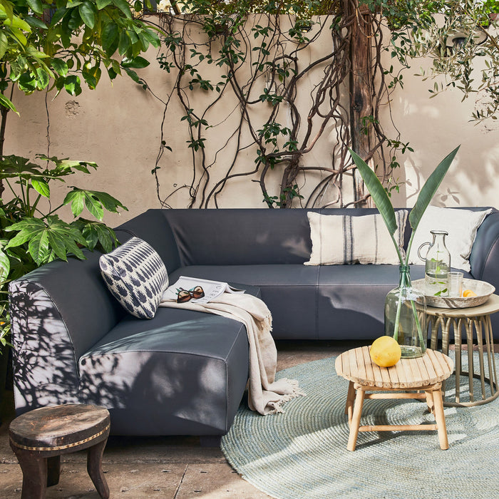 vtwonen 2-Zits Bank Buiten Hollandia - PVC - Grijs - 74x129x85