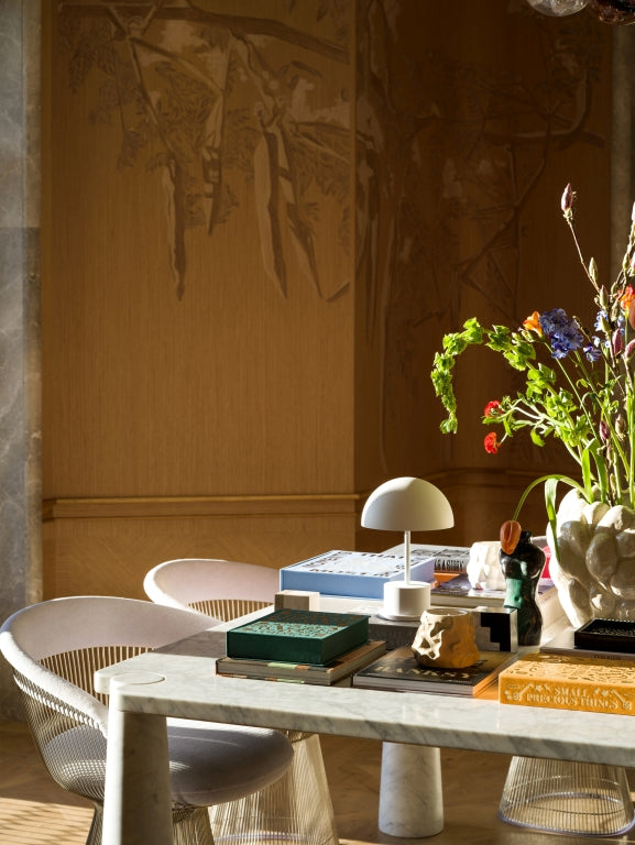 Printworks Oplaadbare Tafellamp - Riviera - Wit