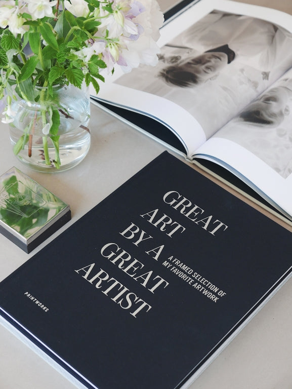 Printworks Frame Boek - Great Art - Tekenmap - Zwart