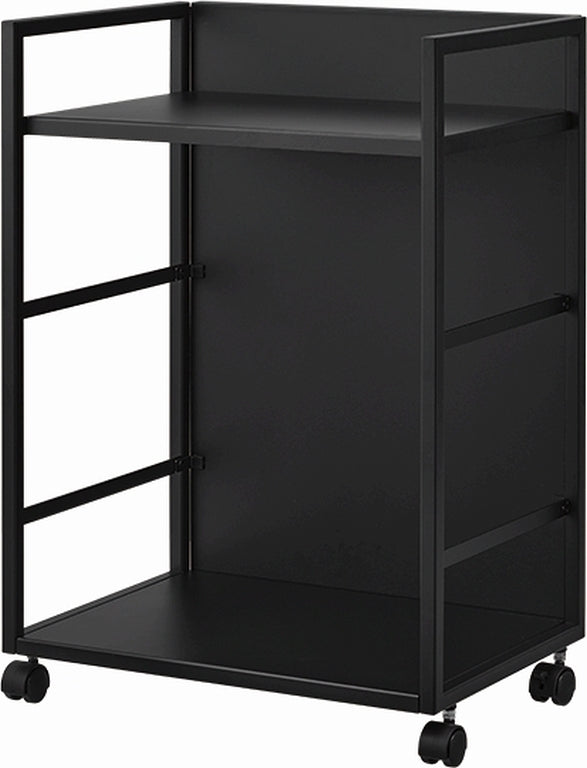 Yamazaki Keukentrolley - 2 niveaus - Tower - Zwart