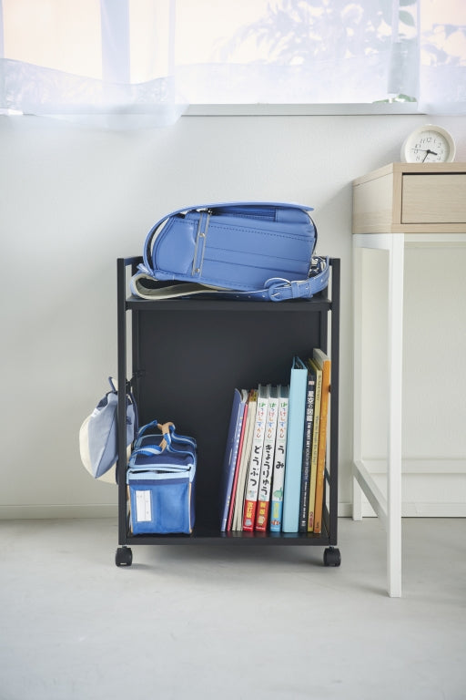 Yamazaki Keukentrolley - 2 niveaus - Tower - Zwart