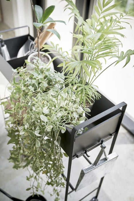 Yamazaki Opbergrek met Wielen - Tower - Zwart