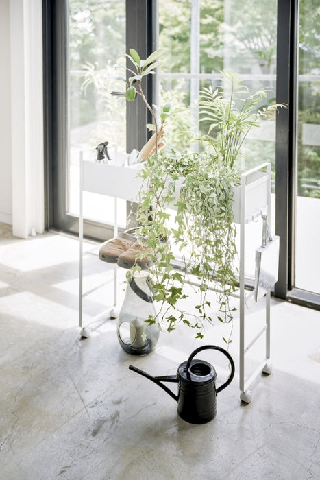 Yamazaki Opbergrek met Wielen - Tower - Zwart