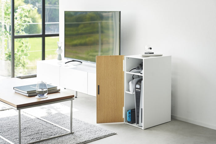 Yamazaki Game Console Kast - Tower - Wit