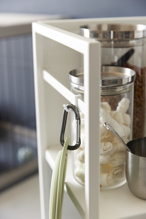 Yamazaki Keukentrolley - 2 niveaus - Tower - Wit