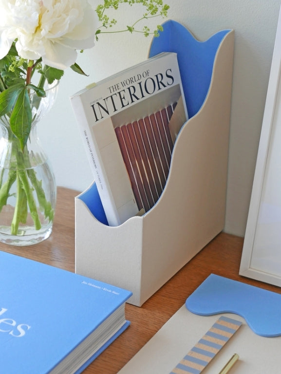 Printworks Bureau Onderlegger - Beige|Blauw