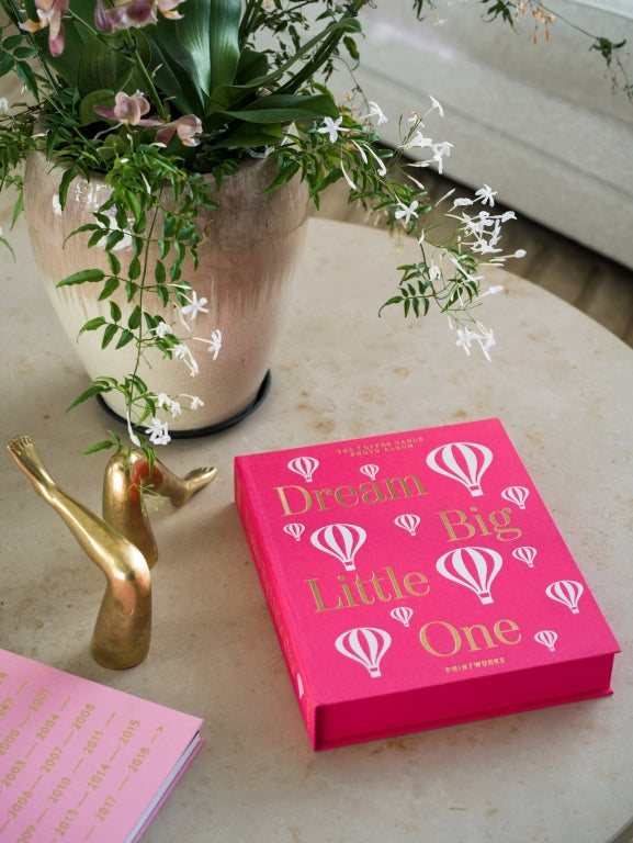 Printworks Fotoalbum Baby - Dream Big Little One - Roze