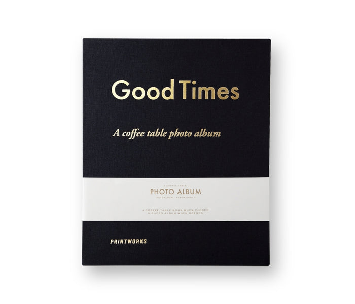 Printworks Fotoalbum - Good Times (L) - Zwart