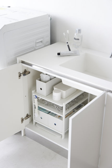 Yamazaki Keukenkast Organizer - 3 niveaus - Tower - Wit