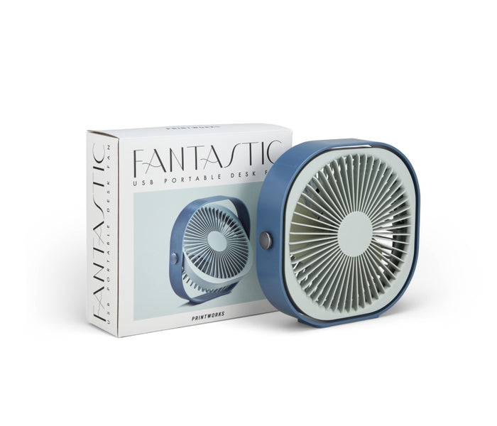 Printworks Tafelventilator - Fantastic - Blauw