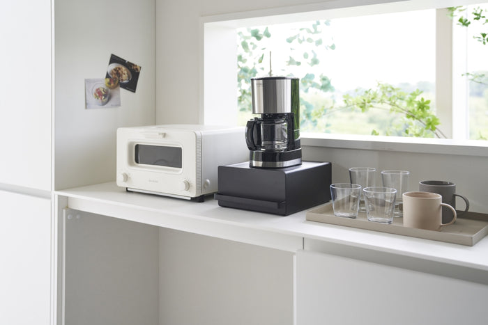 Yamazaki Uitschuifbare Keukenlade - Tower - Zwart