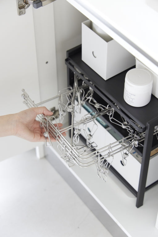 Yamazaki Keukenkast Organizer - 3 niveaus - Tower - Zwart