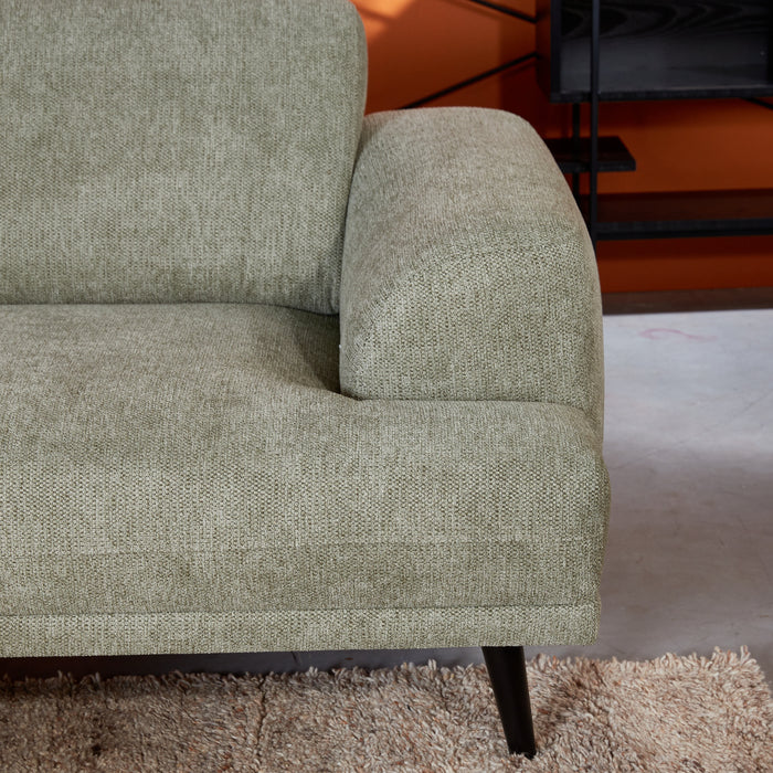 by fonQ Flair Hoekbank met Chaise Longue Links - Groen