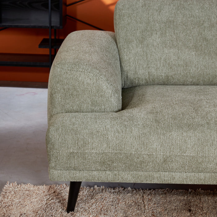 by fonQ Flair Hoekbank met Chaise Longue Rechts - Groen