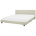 Beliani - ALBI  - Tweepersoonsbed - Beige - 180 x 200 cm - Polyester