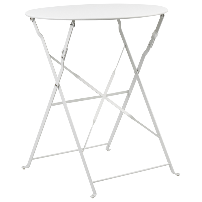 Beliani - FIORI - Bistroset voor 2 - Wit - Staal