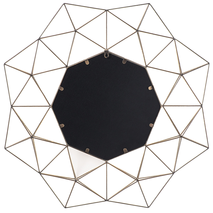 Beliani - GAILLAC - Wandspiegel - Goud - Metaal