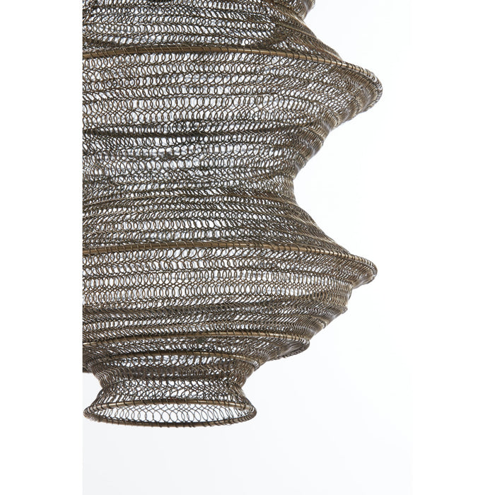 Light & Living - Hanglamp NAKISHA - Ø31x55cm - Brons