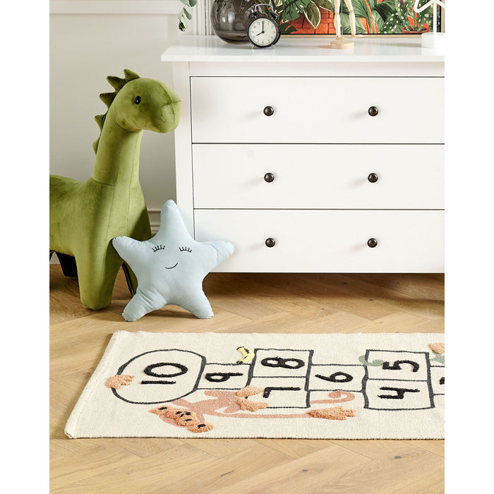 Beliani - KATIET - Vloerkleed - Multicolour - Katoen