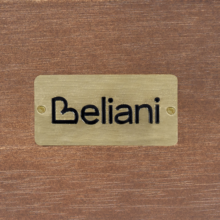 Beliani - TIMOR II - Salontafel - Donkere houtkleur - FSC® acaciahout