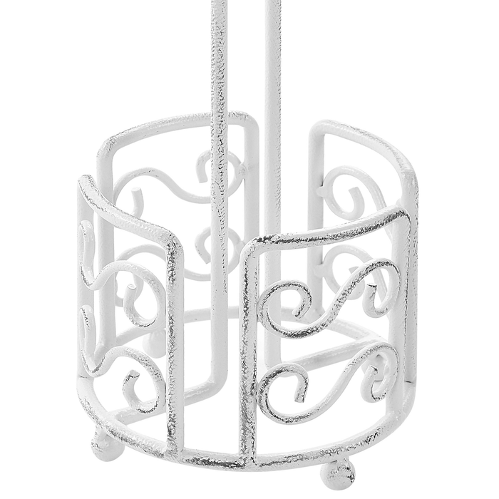 Beliani - MANDI - Toiletpapierhouder - Wit - IJzer