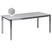Beliani - COSOLETO - Tuintafel - Grijs - Glas|RVS