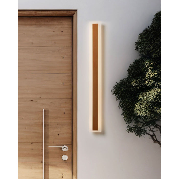 Beliani - ROSALIE - Wandlamp - Goud - 80 cm - Staal