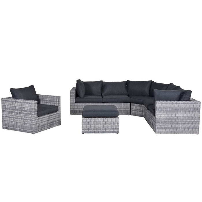 Garden Impressions Carlo lounge tuinstoel - licht grijs