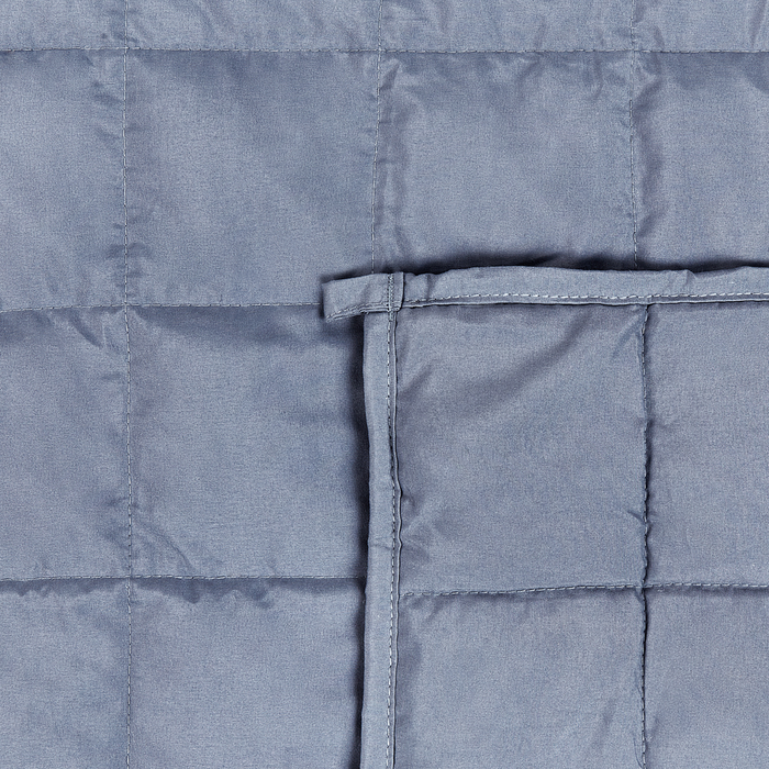 Beliani - NEREID - Verzwaringsdeken - Blauw - 150 x 200 cm - Polyester