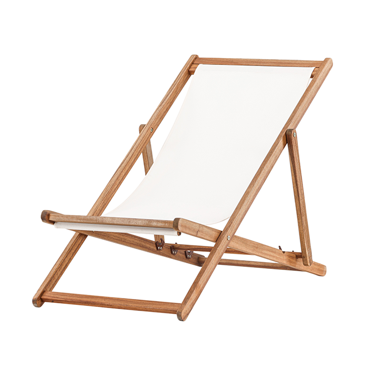 Nest outdoor Bern Inklapbare Houten Tuinstoel - Wit