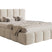 NADUVI Collection Chloe Bedframe 160 x 200 cm - Bouclé - Lichtbeige