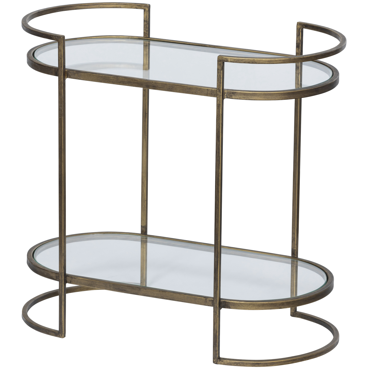 WOOOD Capital Sidetable - Metaal - Antique Brass - 55x60x32