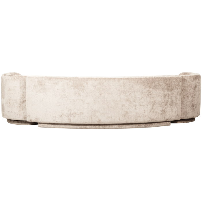 WOOOD Combi-Popular Bank - Chenille - Naturel - 72x370x97