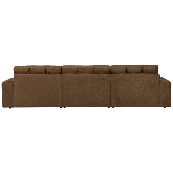 WOOOD Second Date Chaise Longue Links - Structure Velvet - Brass