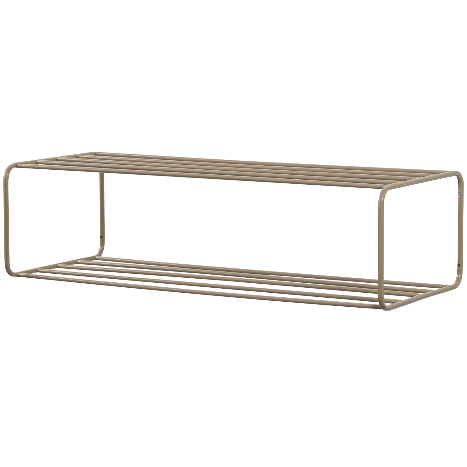 WOOOD Josse Schoenenrek - Metaal - Militair Bruin - 22x80x33