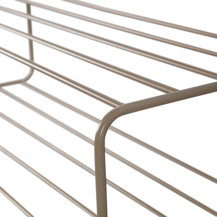 WOOOD Josse Schoenenrek - Metaal - Militair Bruin - 22x80x33