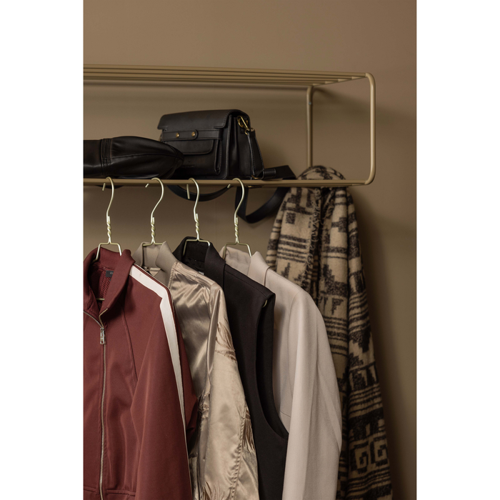 WOOOD Josse Schoenenrek - Metaal - Militair Bruin - 22x80x33