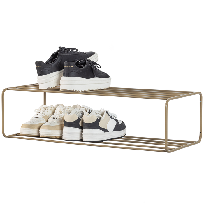 WOOOD Josse Schoenenrek - Metaal - Militair Bruin - 22x80x33