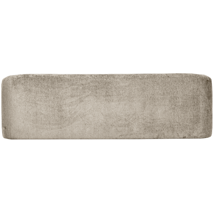 WOOOD Sloping 3-Zits Bank - Velvet - Wheatfield