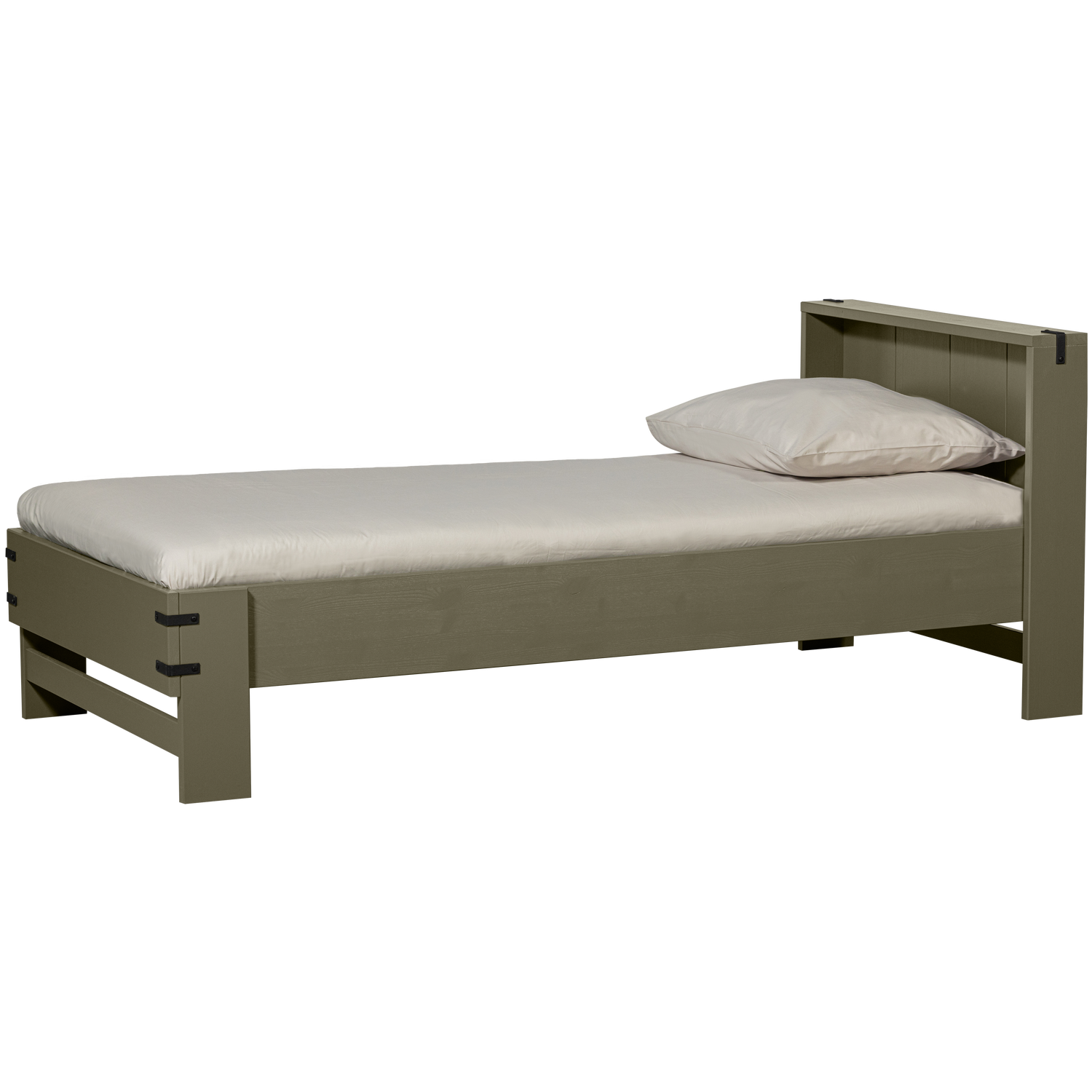 WOOOD Bobby Bed - Grenen - Forrest - 82x99x207