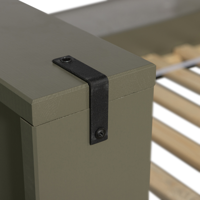 WOOOD Bobby Bed - Grenen - Forrest - 82x99x207