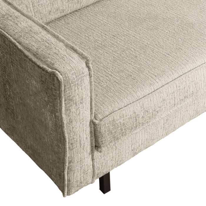 WOOOD Hoekbank Rechts Rodeo - Velvet - Wheatfield - 85x266x213