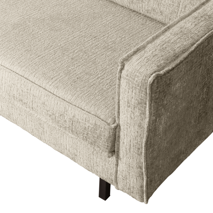 WOOOD Hoekbank Links Rodeo - Velvet - Wheatfield - 85x266x213