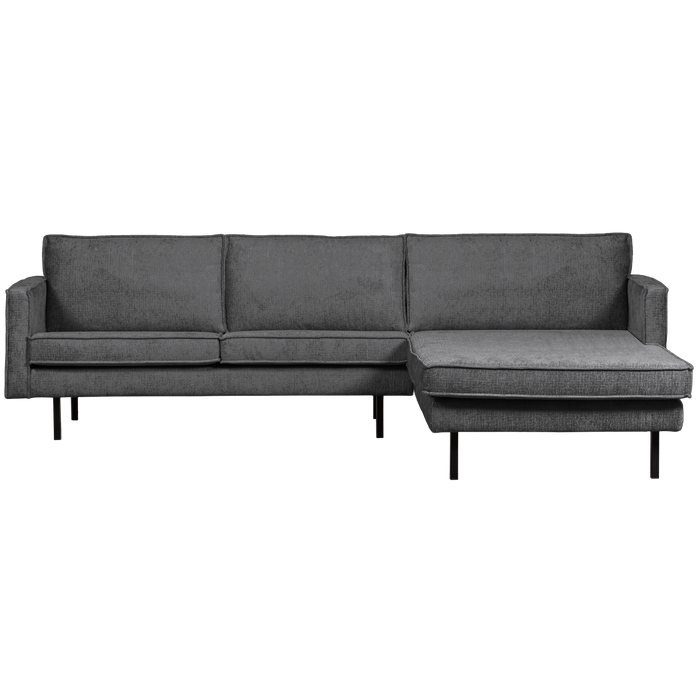 WOOOD Chaise Longue Rechts Rodeo - Velvet - Mountain - 85x300x155