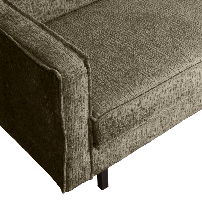 WOOOD Hoekbank Rechts Rodeo - Velvet - Bonsai - 85x266x213