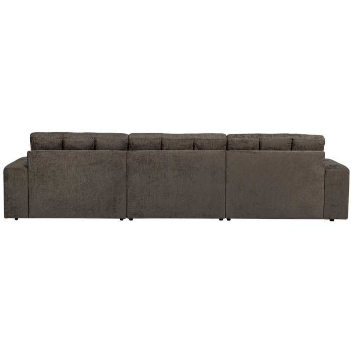 WOOOD Second Date Chaise Longue Rechts - Structure Velvet - Mountain