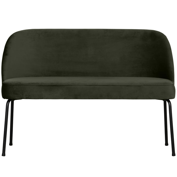 WOOOD Vogue Eetbank - Velvet - Dark Green - 83x120x59