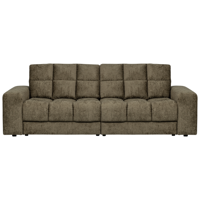 WOOOD Second Date 2-zits Bank - Structure Velvet - Bonsai