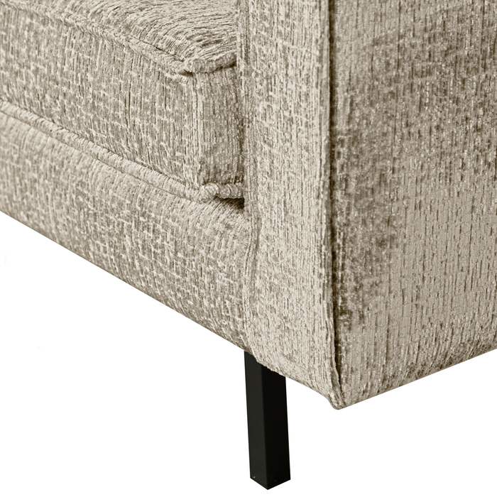 WOOOD Rodeo 3-Zits Bank - Velvet - Wheatfield - 85x277x86